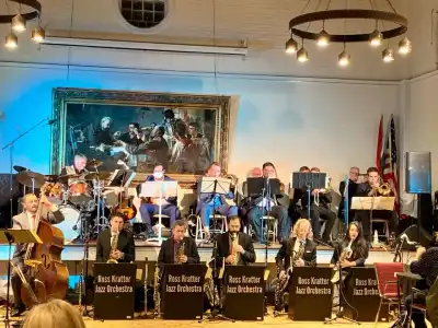 Jamming with The Ross Kratter Jazz Orchestra